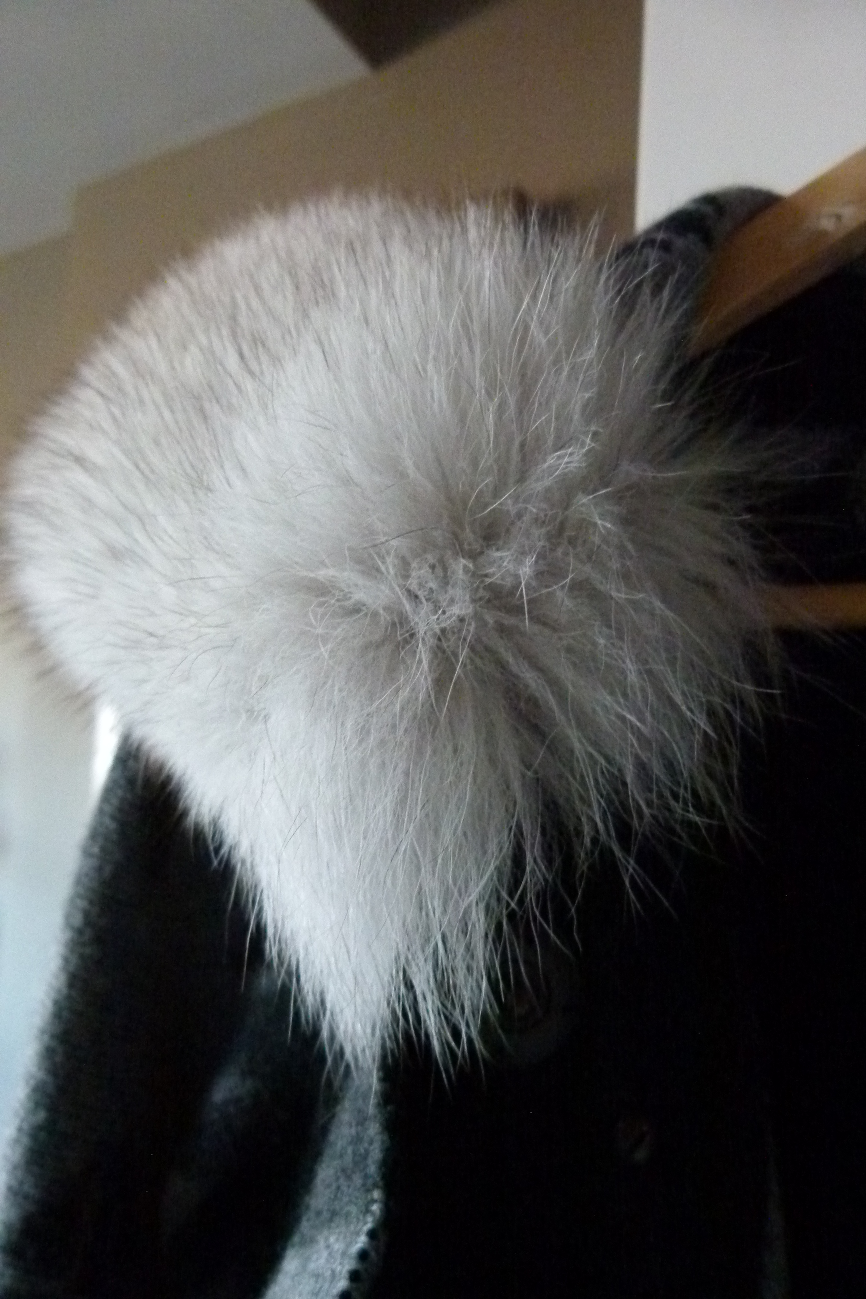 Detalle abrigo lana